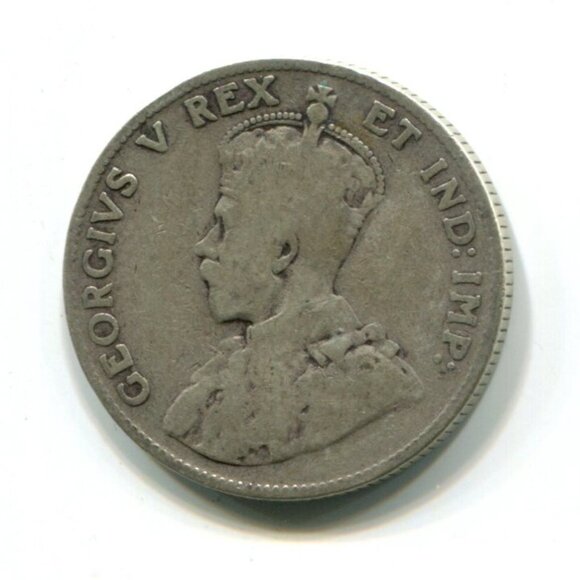 1911 Canada Silver 25c Coin (#1583) - Picture 2 of 2